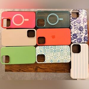 Assorted iPhone 13 Pro Max cases